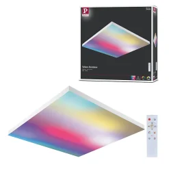 Panneau LED Velora Rainbow dynamicRGBW carré 595x595mm 31W 2820lm RGB+ Blanc gradable
