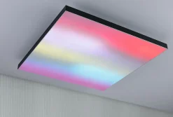 Panneau LED Velora Rainbow dynamicRGBW carré 595x595mm 31W 2820lm RGB+ Noir gradable