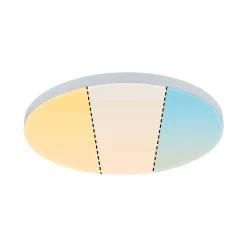 Panneau LED Velora rond 400mm 19W 1750lm White Switch Blanc