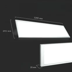 Panneau LED 36W UGR22 120x30cm (Pack de 2) - Blanc Froid 6000K - 8000K - SILAMP