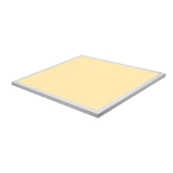 Panneau lumineux LED intégrée variation de blancs et de couleurs IP20 dimmable 4000lm 37W L.60xl.60xH.2cm