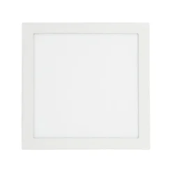 Panneau lumineux Nakaya LED intégrée blanc neutre IP44 1900lm 18W L.30xl.30xH.2,4cm blanc GoodHome