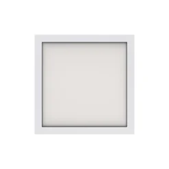 Panneau lumineux Wundt LED intégrée variation de blancs IP20 dimmable 1900lm 15W L.30xl.30xH.3,2cm blanc GoodHome