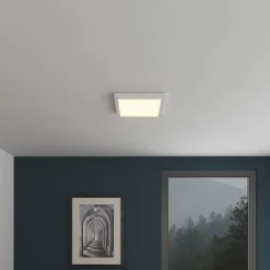 Panneau lumineux Wundt LED intégrée variation de blancs IP20 dimmable 1900lm 15W L.30xl.30xH.3,2cm blanc GoodHome