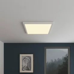 Panneau lumineux Wundt LED intégrée variation de blancs IP20 dimmable 5000lm 36W L.60xl.60xH.3,2cm blanc GoodHome