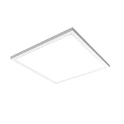 Panneau lumineux Wundt LED intégrée variation de blancs IP20 dimmable 5000lm 36W L.60xl.60xH.3,2cm blanc GoodHome