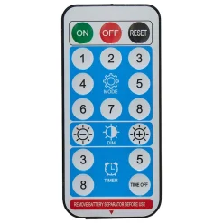 Panneau solaire 1200 mah 11,5x26,5x8,5cm noir - feeric lights & christmas