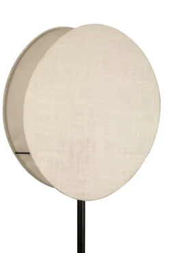 Pauleen Lampadaire Boho Darling E27 320x1670mm max. 20W Beige Noir Bois Métal Lin