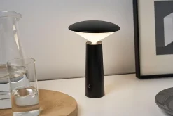 Pauleen Lampe à poser Adorable Shine White Switch 150lm 1,5W Noir