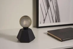 Pauleen Lampe à poser Black Flare E27 2700K 8lm 0,3W Noir