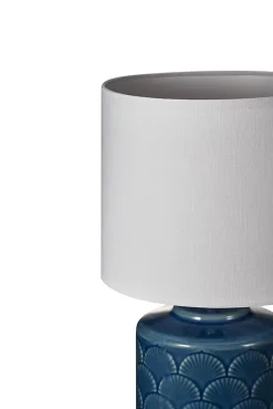 Pauleen Lampe à poser Glowing Midnight E14 max. 20W Bleu Blanc