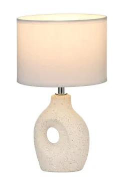 Pauleen Lampe à poser Pure Crush E14 max. 20W Blanc Beige