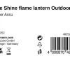 Pauleen Luminaires à poser mobiles Mobile Shine Flame 1500K 4lm 0,2W Blanc