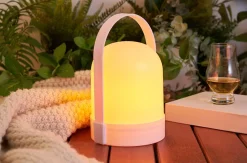 Pauleen Luminaires à poser mobiles Mobile Shine Flame 1500K 4lm 0,2W Blanc