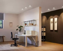 Paulmann 17951 Spot encastrable LED GU5.3 50 W noir brillant orientable