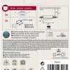 Paulmann Base 93413 Spot encastrable orientable LED 5W blanc mat 3000K