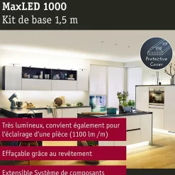 Paulmann MaxLED 1000 70672 Ruban LED 24 V blanc chaud 150 cm dimmable