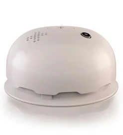 Pavillon détecteur de fumée 2 en 1 pour lampe suspension blanc