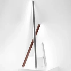 Pencil - Module lumineux à piles Zafferano, petit, portable et rechargeable, IP65, variateur, hauteur 50 cm, blanc