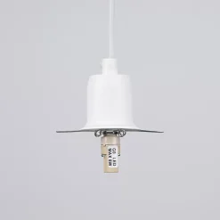 Pendentif en acier 1 lampes 20x20x125cm Sollux
