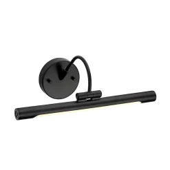 Petite applique LED pour tableau Alton 1 lumière - Noir