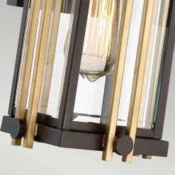 Petite lanterne murale Goldenrod 1 lumière