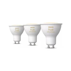 Philips Hue LED Lamps White Ambiance GU10 400lm 3pack (929003666703)