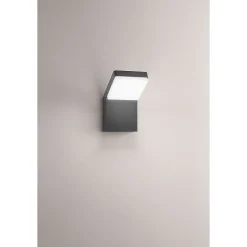 Piega - Applique murale LED 20W, température de couleur 3000K, 4000K, 6000K, 1600 lm, IP65, anthracite - Perenz