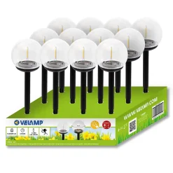 Piquet solaire, LED effet 