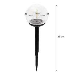 Piquet solaire, LED effet 