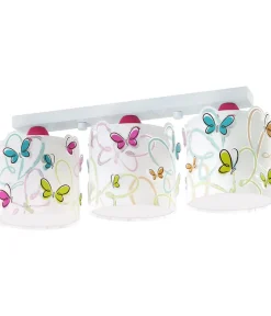 Plafonnier à 3 lampes Butterfly Papillon