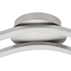 Plafonnier 2 lampes vague à LED 700lm GoodHome Muscovy