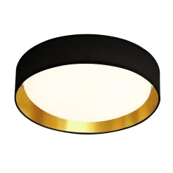 Plafonnier, 1 lumiere, metal alu, blanc