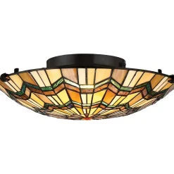Plafonnier Alcott 2 lumières 60W E27