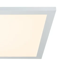 Plafonnier aluminium blanc, LED ROSI