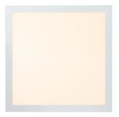 Plafonnier aluminium blanc, LED ROSI