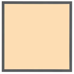 Plafonnier aluminium graphite, LED DORO