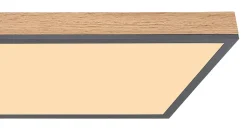 Plafonnier aluminium graphite, LED DORO