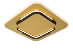 Plafonnier ANDREAS en métal avec LED intégré - Or Mat / Laiton - Lucide