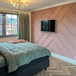 Plafonnier Art déco en bronze avec verre ambré 20 lumières - Bianca