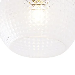 Plafonnier Art déco en laiton - Sphere