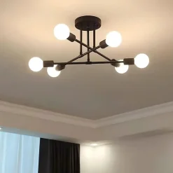 Plafonnier AVIV noir Design moderne