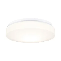 Plafonnier Axin IP44 E27 230V max. 18W Blanc