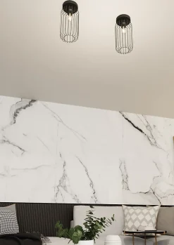 Plafonnier BARN 1 BL, Emibig Lighting, Fabriqué en EU