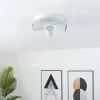 Plafonnier blanc trois spots orientables - Lima