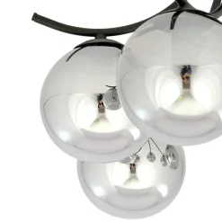 Plafonnier BOSTON 4 BLACK/GRAFIT, Emibig Lighting, Fabriqué en EU