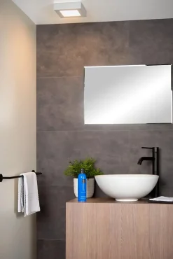 Plafonnier BRICE-LED en aluminium avec LED intégré - Blanc - Lucide