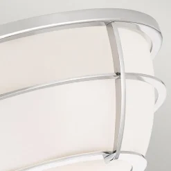 Plafonnier Chance 2 lumières Abat-Jour En Verre