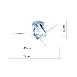 Plafonnier contemporain LED - Nodus