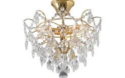 Plafonnier Cristal 3 x E14, 40W, Doré - Markslöjd - Rosendal